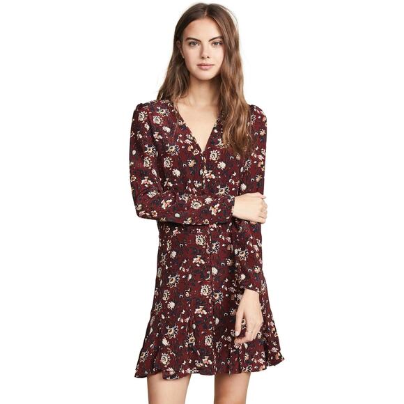 Veronica Beard Riggins Silk Floral Mini Dress – Size 10 - Picture 1 of 6